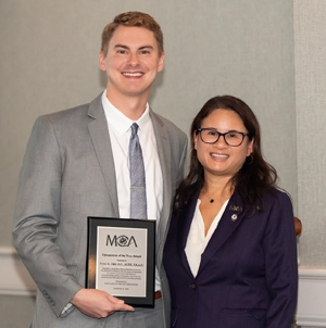 Optometrist of the Year Award 2025 Bryce St. Clair, O.D.