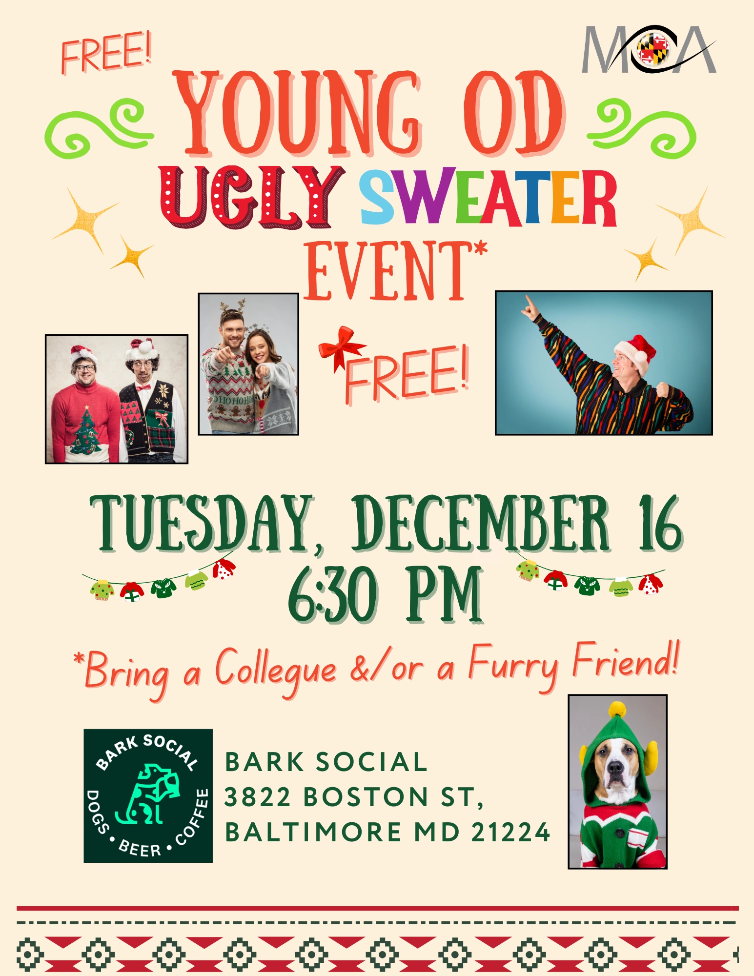 Young OD Ugly Sweater Event 